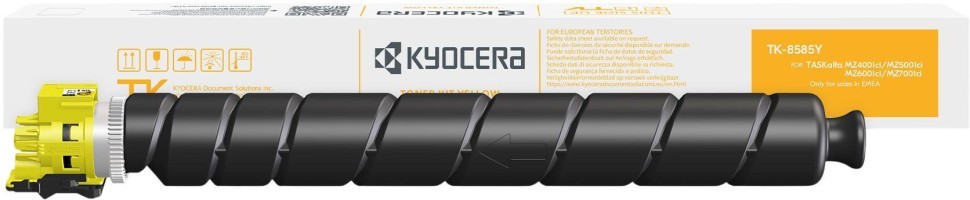 Картридж Kyocera TK-8585Y (1T0C2JANL0) Yellow оригинальный для Kyocera TASKalfa MZ4001ci, жёлтый, 20000 страниц Картридж Kyocera TK-8585Y (1T0C2JANL0) Yellow оригинальный для Kyocera TASKalfa MZ4001ci, жёлтый, 20000 страниц