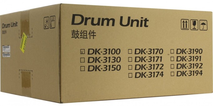 Фотобарабан Kyocera DK-3100 (302MS93025) оригинальный для Kyocera FS-2100D/ FS-2100DN/ ECOSYS M3040dn/ ECOSYS M3540dn, 300 000 страниц Фотобарабан Kyocera DK-3100 (302MS93025) оригинальный для Kyocera FS-2100D/ FS-2100DN/ ECOSYS M3040dn/ ECOSYS M3540dn, 300 000 страниц