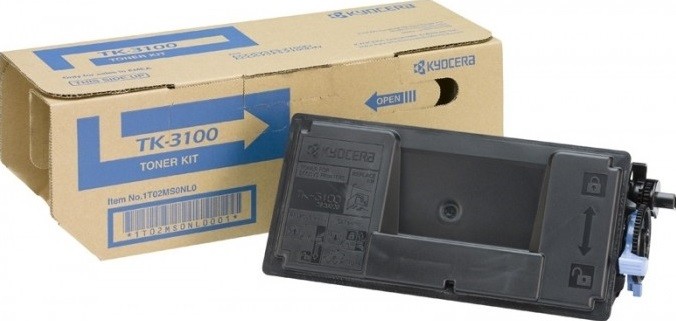 TK-3100 (1T02MS0NL0) оригинальный картридж Kyocera для принтера Kyocera FS-2100D/ FS-2100DN/ ECOSYS M3040dn black, 12500 страниц TK-3100 (1T02MS0NL0) оригинальный картридж Kyocera для принтера Kyocera FS-2100D/ FS-2100DN/ ECOSYS M3040dn black, 12500 страниц